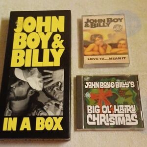 John Boy & Billy Bundle Of Vintage Cassettes, Syndicated Radio Comedy Duo